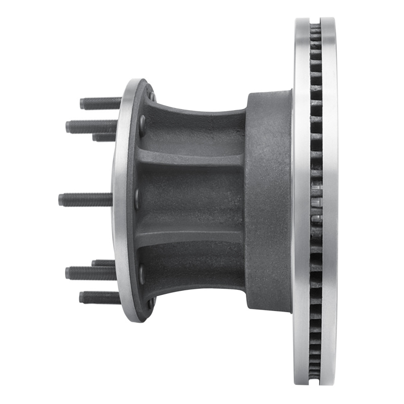 Ford F-350 Super Duty Brake Rotor (1) - Front - R1 Concepts - Plain - `11-`25